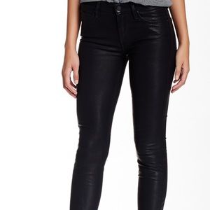 MOTHER The Muse Skinny Ankle Faux Leather Jeans 26